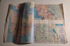 Lot of 2 RAND MCNALLY QUICK REFERENCE WORLD ATLAS & DIRECTORY ATLAS & CAMPING.