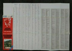Staffordshire and Shropshire Official Tourist Map Sheet Map Estate Publications
