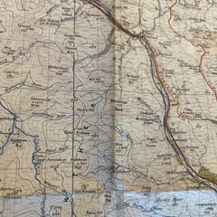 NITHSDALE & MOFFAT I Ordnance Survey 1 In Sh 84 Popular Edition 1946 CLOTH