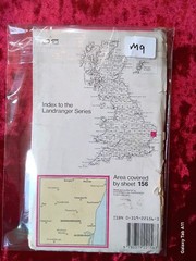 Vintage OS Landranger Map Saxmundham Aldeburgh Suffolk Sheet 156 1990s Series