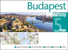 Budapest PopOut Map (Sheet map, folded)