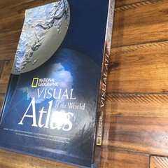 National Geographic Visual Atlas of the World HC Illustrated Large Atlas Book