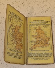 Bartholomews Peterhead & Banff Map Brown Cover 1896 1911 Park Rd Ordenance Map