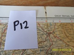 Vintage Bartholomews “Half Inch” Map Number 23 North Shropshire (Paper).