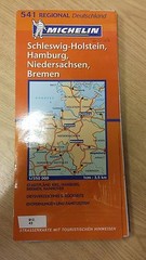 541: Schleswig-Holstein, Hamburg, Niedersachsen, Bremen: Michelin Map (M17)