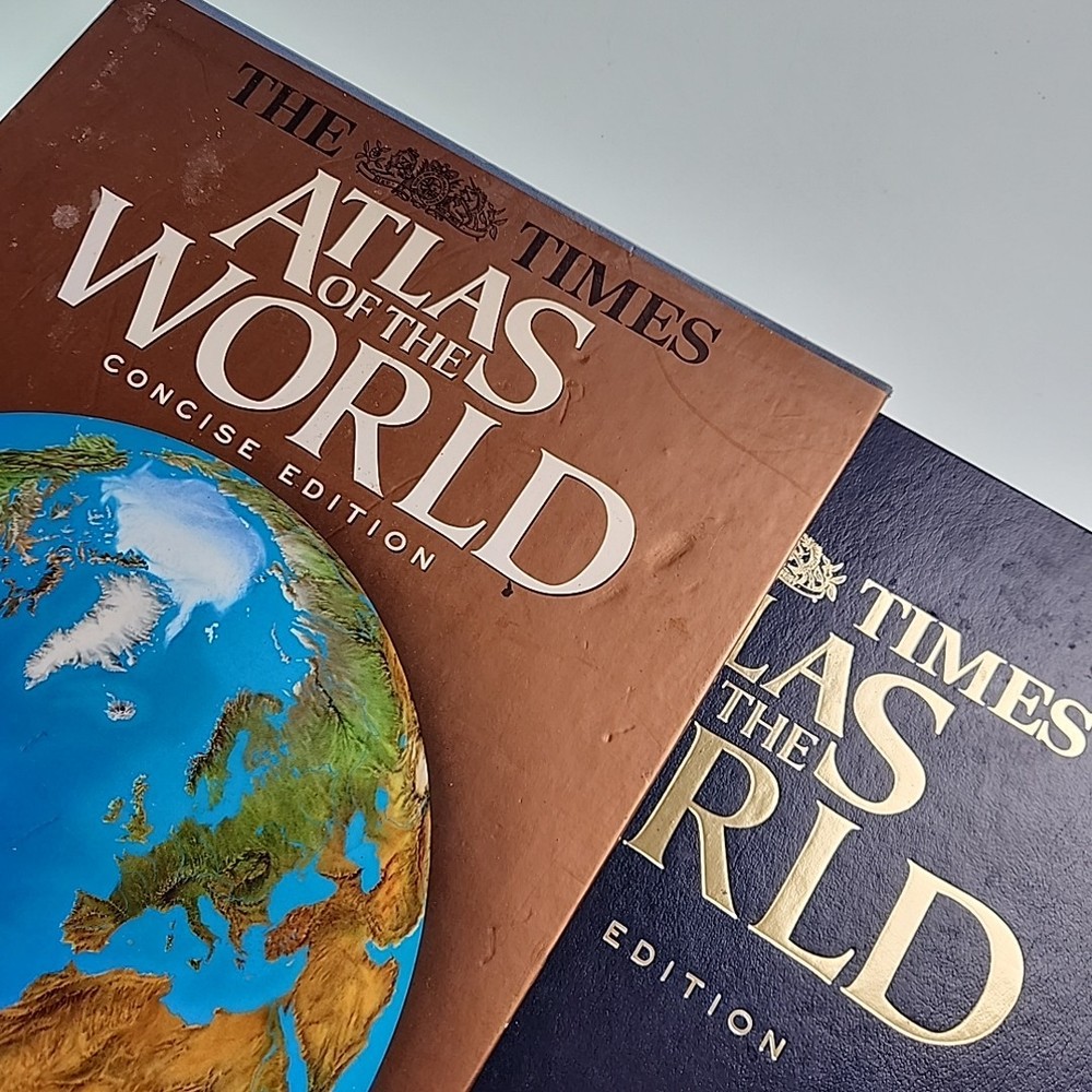 The Times Atlas of the World Concise 1999 Hardback Book