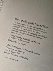 (1976) Mother Ireland, O’Brien, Edna Irish women history