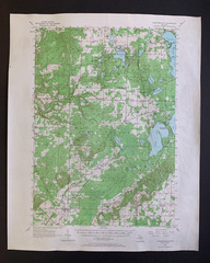 10 MI Geological Survey maps TRAVERSE CITY, EMPIRE, FRANKFORT, MANISTEE, MESICK