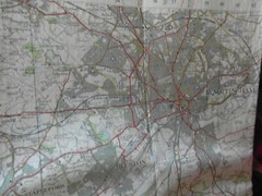 Ordnance Survey 1 Inch Map of Derby Leicester Nottingham, 1 Inch 1 Statute Mile