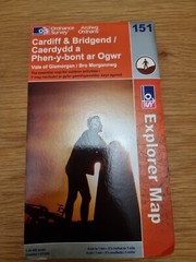 Cardiff and Bridgend/Caerdydd a Phen-y-bont ar Ogwr by Ordnance Survey Sheet