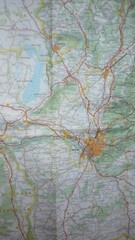 AUSTRIA MICHELIN MOTORING TRAVEL HOLIDAY MAP