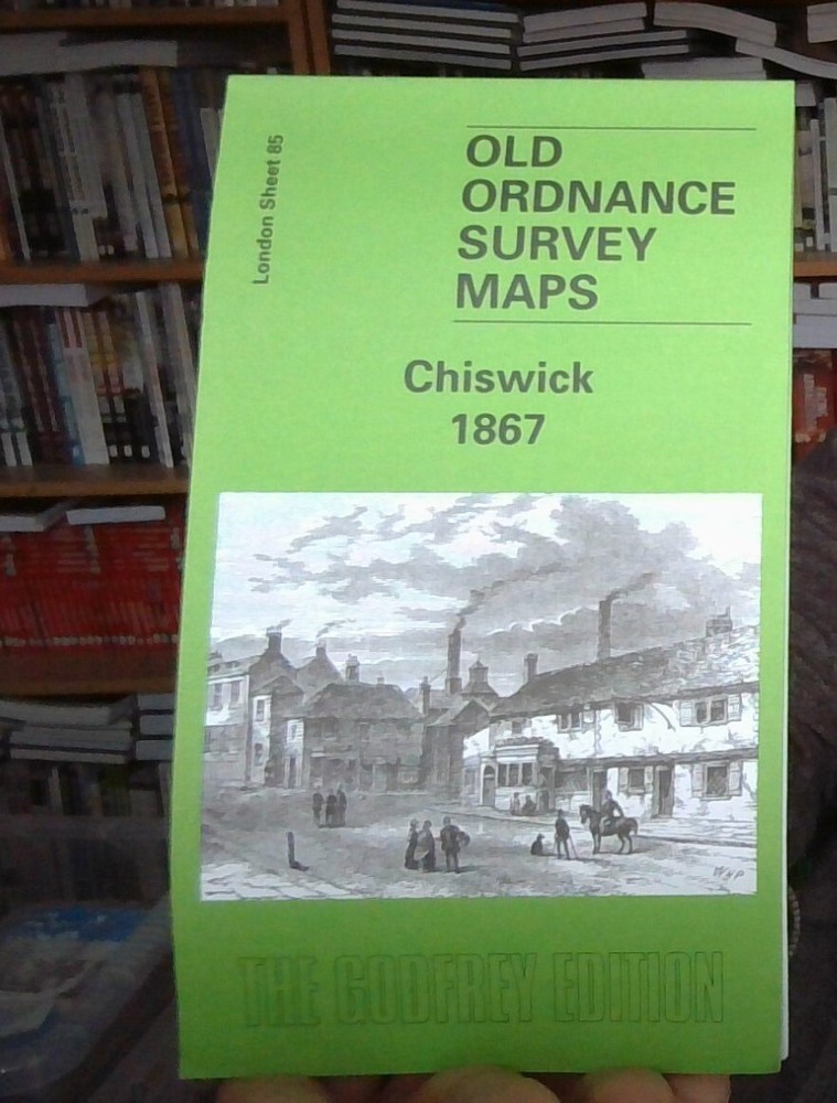 MAP OF Chiswick 1867: London Sheet 085.1 Taylor, Pamela NEW 9781841516172