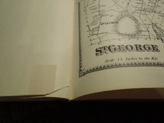 Vintage 1971 Atlas of Chittenden County Vermont by Tuttle Co Japan Book