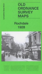 MAP OF Rochdale 1928 Lancashire Sheet 89.01 NEW 9781787215689