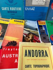 Collection of 20 Various Maps from Europe and Africa – Z#1001