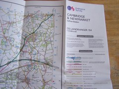 Landranger Maps: Cambridge, Newmarket an… by Ordnance Survey Sheet map, folded