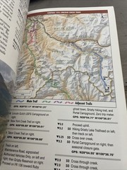 Colorado Trails 2 Book Lot – Front Range And Central Region includes topo maps!