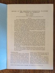 Pamphlet, Australian Geology, Multiple Maps And Locations, 1978