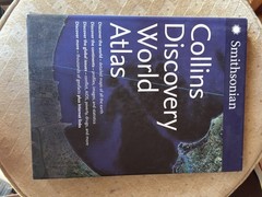 Collins Discovery World Atlas Smithsonian Large Hardcover Maps