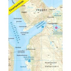 Kvaloya – Seiland – Nordeca Turkart Norway walking hiking map 2633 35% OFF SALE