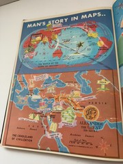 Hammond’s Family Reference World Atlas Vintage Maps Illustrations 1957