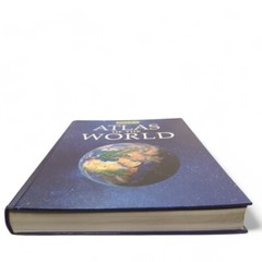 Britannica Atlas 1768 & Philips Atlas of the World Bundle Hardcover | Preloved