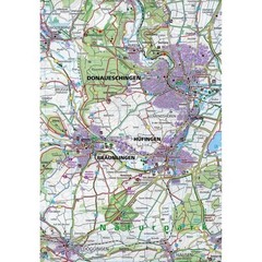 Germany Donaueschingen (Danube) , Baar Hegau Kompass hiking cycling map 895