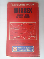 Wessex Based Ordnance Survey Map Somerset, Dorset, Wiltshire, Avon Exeter Yeovil