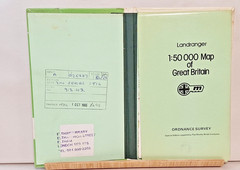 ENGLAND AND WALES Ordnance Survey Landranger Map 1:50000 x 33 copies Library