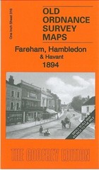 Fareham, Hambledon & Havant 1894 One Inch Sheet 316 by Barrie Trinder