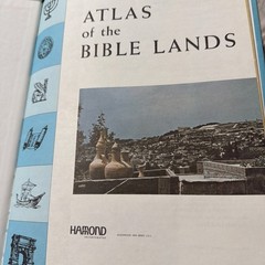 1959 Hamond Pictorial Atlas of the Bible World