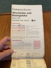 Winchester And Basingstoke 185 Map Landranger