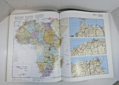 HAMMOND ATLAS of the WORLD 1995 Hardcover Book 303p 14.25×11