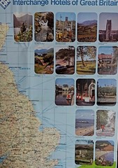 2 x Interchange Hotels/Best Western Hotels Map & Guide, UK. Vintage 1970’s