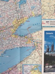 Vintage Tourist Map – Ontario – Canada by AAA and CAA – Edition 1996