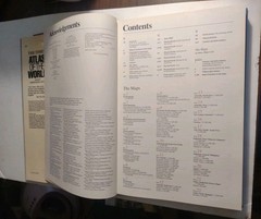 The Times Atlas Of The World 7th Comprehensive Edition Large Hardcover Book 1989