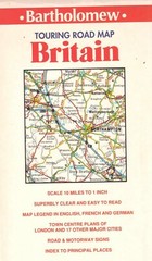 BARTHOLOMEW TOURING ROAD MAP BRITAIN