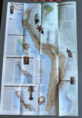 Great People of the Past, The Inca, National Geographic, Map & Poster, 2002