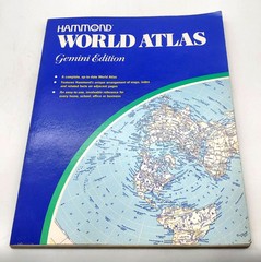 1991 Gemini Edition Hammond World Atlas