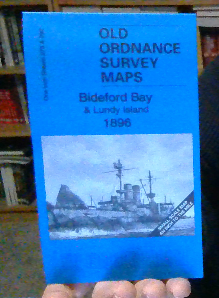 Bideford Bay & Lundy Island 1896 One Inch Sheet 275/292 by Richard Oliver NEW
