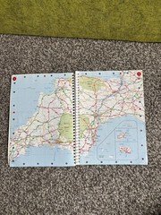 Collins Britain & Ireland 2014 Handy Road Atlas Spiral bound Maps Roadcheck Taxi