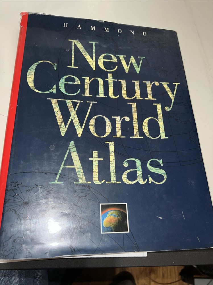 New Century World Atlas Hardcover Hammond World Atlas Corporation