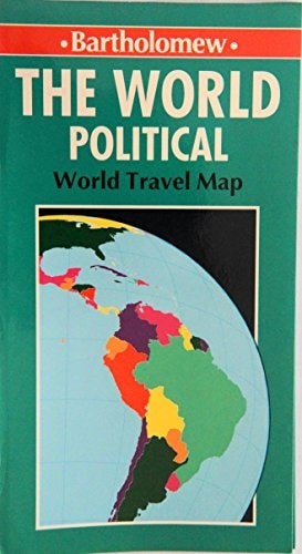 Political – Atlantic Centered (Bartholomew World Travel Map S.), Winkleman, Barr