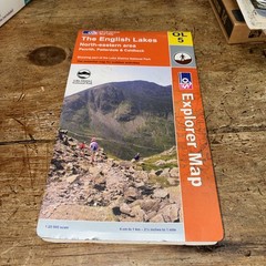 The English Lakes: North Eastern Area (O… by Ordnance Survey Sheet map, folded