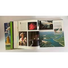 RARE National Geographic Picture Atlas Our Fifty States/Our World Box Set 1978