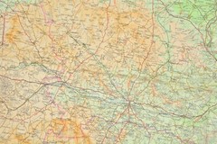 Bartholomew’s Half Inch Map Great Britain Sheet 8 Salisbury Plain Cloth 1951