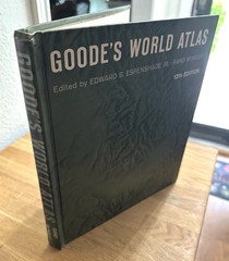 Vintage Goode’s World Atlas Rand McNally 12th Edition Third Printing 1965 USA