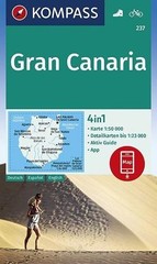KOMPASS-Karten GmbH Gran Canaria D/S/E + Aktiv Guide (Map) (UK IMPORT)