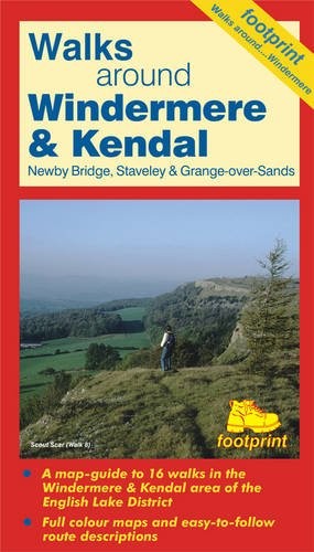 Walks Around Windermere: Kendal, Sawry and Newby Bridge Sheet map, folded Book