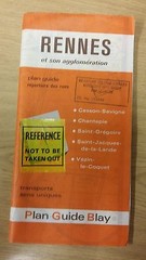 Rennes And Surrounding Area: Blay Map (M14)